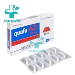 Quafa-Azi 250mg - Thuốc điều trị bệnh nhiễm khuẩn của Quapharco