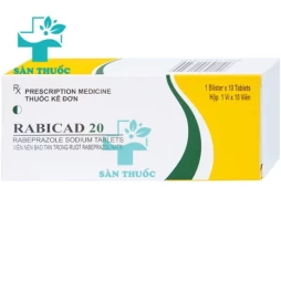 Rabicad 20 Cadila - Thuốc trị viêm loét dạ dày của Ấn Độ