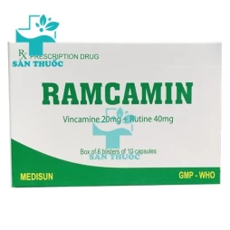 Ramcamin Medisun - Hỗ trợ điều trị tuần hoàn não