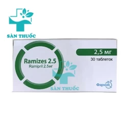 Ramizes 2,5 - Thuốc điều trị tăng huyết áp của Ukraine 