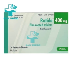 Ratida 400mg film-coated tablets Krka - Thuốc trị nhiễm khuẩn của Slovenia