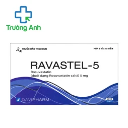 Ravastel-5 - Thuốc điều trị tăng cholesterol trong máu hiệu quả