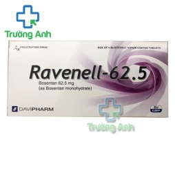 Ravenell-62,5 - Điều trị tăng huyết áp động mạch phổi của Davipharm