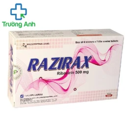 Razirax 500mg - Thuốc điều trị viêm gan siêu vi C hiệu quả