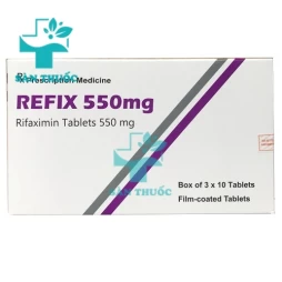 Refix 550mg - Thuốc điều trị bệnh não gan của Ấn Độ