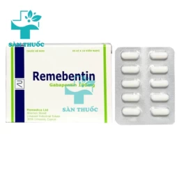 Remebentin 100mg Remedica - Thuốc trị bệnh động kinh hiệu quả