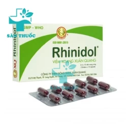 Rhinidol - Thuốc giúp điều trị viêm xoang hiệu quả
