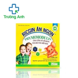 Ricgin Ăn ngon Thymomodulin - Giúp trẻ ăn ngon hiệu quả