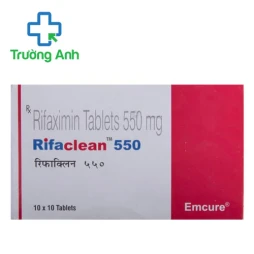 Rifaclean 550 (Rifaximin) - Thuốc điều trị tiêu chảy hiệu quả