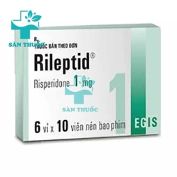 Rileptid 1mg - Thuốc điều trị bệnh tâm thần phân liệt của Hungary