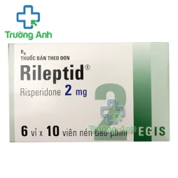 Rileptid 2mg - Thuốc điều trị bệnh tâm thần phân liệt của Hungary