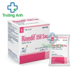 Rinedif 250mg Sac - Thuốc điều trị nhiễm khuẩn hiệu quả
