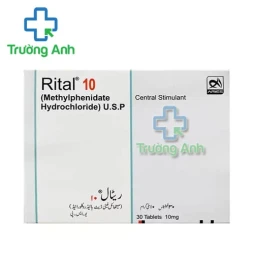 Rital 10 Aries Pharma - Thuốc điều trị chứng rối loạn tăng động