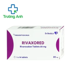 Rivaxored 20mg Dr.Reddy - Thuốc phòng ngừa đột quỵ hiệu quả