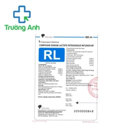 RL 500ml Otsuka - Bổ sung nước và điện giải cho cơ thể