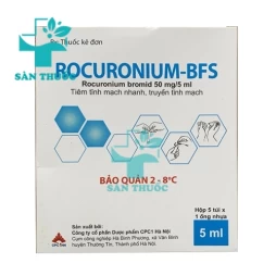 Rocuronium-BFS - Thuốc hỗ trợ gây mê, dẫn mê hiệu quả của CPC1