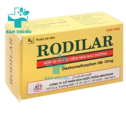 RODILAR Mekophar - Giảm ho do họng và phế quản bị kích thích