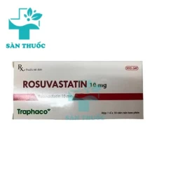 Rosuvastatin 10mg Traphaco - Thuốc giúp hạ mỡ máu