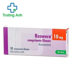 Roswera 10mg - Thuốc điều trị tăng Cholesterol trong máu