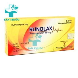 RUNOLAX - Thuốc điều trị mỡ máu hiệu quả