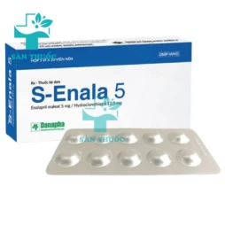 S-Enala 5 - Thuốc trị bệnh tăng huyết áp hiệu quả của Danapha