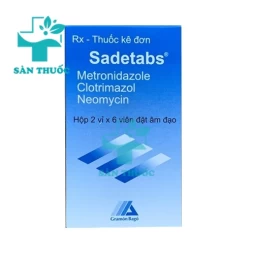Sadetabs - Thuốc điều trị viêm âm đạo hiệu quả
