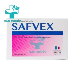 Safvex - Hỗ trợ cải thiện tình trạng táo bón, đầy hơi, khó tiêu