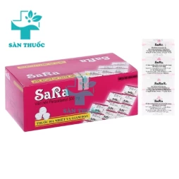 Sara (viên) - Thuốc giảm đau, hạ sốt của Thai Nakorn Patana