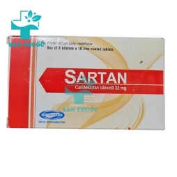 Sartan 32mg Savipharm - Thuốc điều trị tăng huyết áp hiệu quả