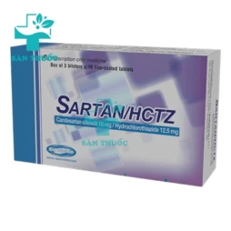 Sartan/HCTZ 16mg/12.5mg Savipharm - Thuốc trị tăng huyết áp