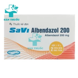 SaVi Albendazol 200 - Thuốc điều trị ký sinh trùng đường ruột