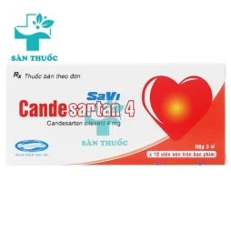 Savi Candesartan 4 - Thuốc điều trị tăng huyết áp hiệu quả