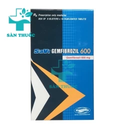 SaVi Gemfibrozil 600 - Thuốc điều trị tăng cholesterol hiệu quả