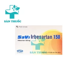 SaVi Irbesartan 150 - Thuốc điều trị cao huyết áp vô căn hiệu quả
