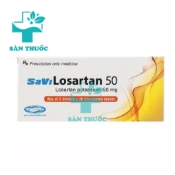 SaVi Losartan 50 - Thuốc điều trị cao huyết áp hiệu quả