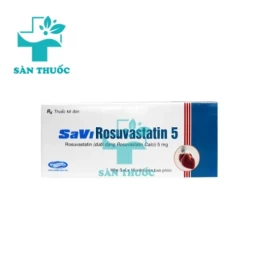 SaVi Rosuvastatin 5 - Thuốc điều trị tăng cholesterol hiệu quả