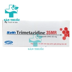 SaVi Trimetazidine 35MR - Thuốc điều trị đau thắt ngực