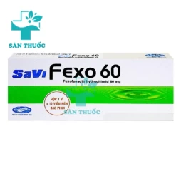SaViFexo 60 Savipharm - Thuốc điều trị viêm mũi dị ứng hiệu quả