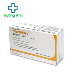 Seebri Breezhaler 50mcg Novartis - Thuốc điều trị phổi tắc nghẽn