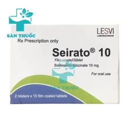 Seirato 10mg Lesvi - Điều trị chứng bàng quang tăng hoạt động