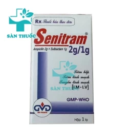 Senitram 2g/1g MD Pharco - Thuốc điều trị nhiễm khuẩn nặng