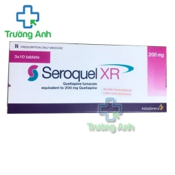 Seroquel XR 200mg - Thuốc điều trị bệnh tâm thần hiệu quả