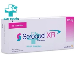 Seroquel XR 200mg - Thuốc điều trị bệnh tâm thần hiệu quả