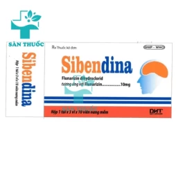 Sibendina 10mg Hataphar - Thuốc điều trị đau nửa đầu hiệu quả
