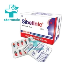 Sibetinic caps - Thuốc trị chóng mặt, rối loạn tiền đình hiệu quả