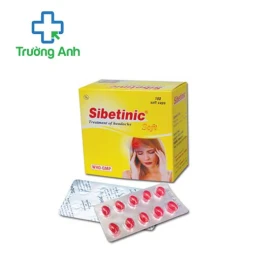 Sibetinic soft - Thuốc điều trị rối loạn tiền đình hiệu quả