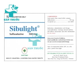 Sibulight 500mg OPV - Thuốc điều trị viêm đại tràng hiệu quả