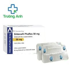 Sildenafil Phares 50 mg HBM - Thuốc điều trị rối loạn cương dương