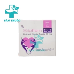 Siloflam 50mg Flamingo Pharm (Sildenafil) - Thuốc điều trị yếu sinh lý nam