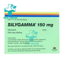 Silygamma 150 - Hỗ trợ điều trị viêm gan, xơ gan hiệu quả